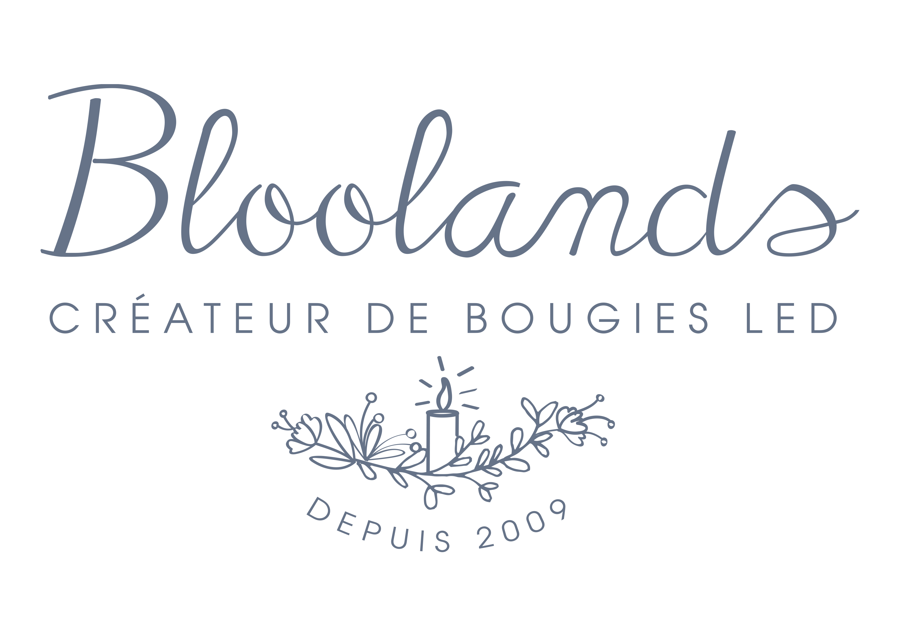 Bougie LED électrique Bloolands